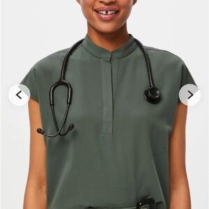 Figs Olive Green scrub set- Women's top and Jogger pants